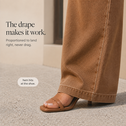 Vintora – High-Rise Wide-Leg Vintage Wash Jeans