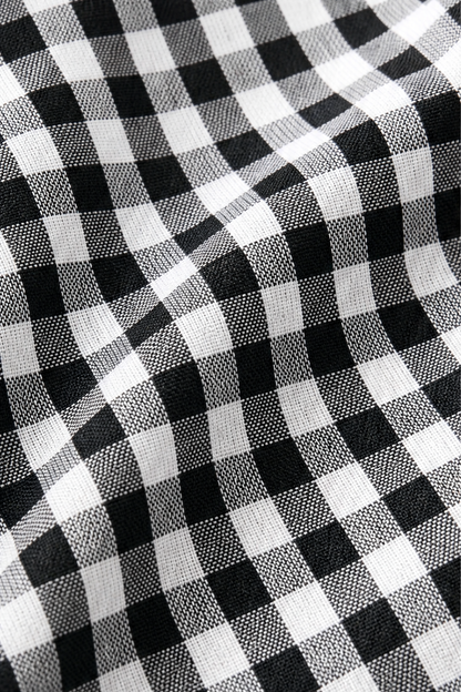 Everwear – Checkered Long-Sleeve Button-Up Shirt For Women