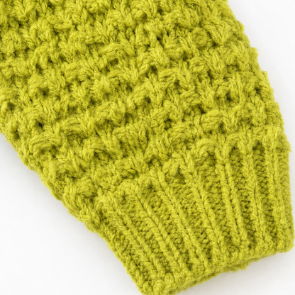 Crossovera – Chunky Knit Crossover V-Neck Sweater