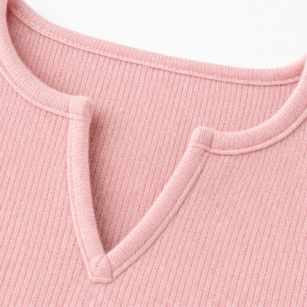 Calmira – Relaxed Knit Top And Pants Set