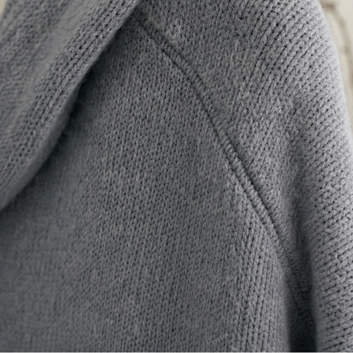 Nestelle – Hooded Waffle-Knit Button-Front Cardigan