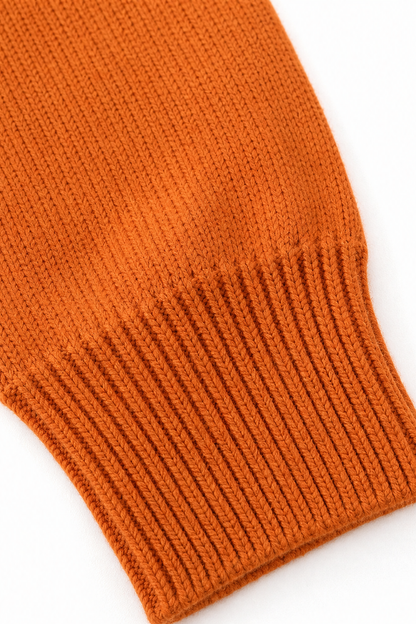 Hushwell – Drawstring Hood Knit Pullover