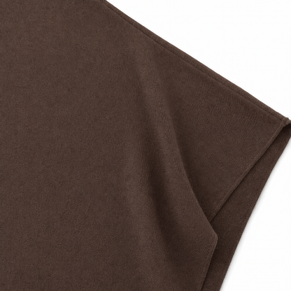 Draveny – Draped Cowl-Neck Top And Trouser Set