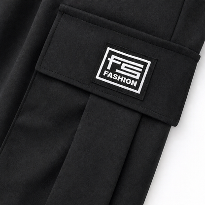 Easeway – Relaxed Straight-Leg Cargo Pants